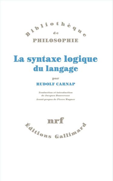 Produktbild: La syntaxe logique du langage