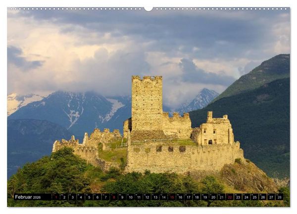 Produktbild: Aostatal (hochwertiger Premium Wandkalender 2026 DIN A2 quer), Kunstdruck in Hochglanz