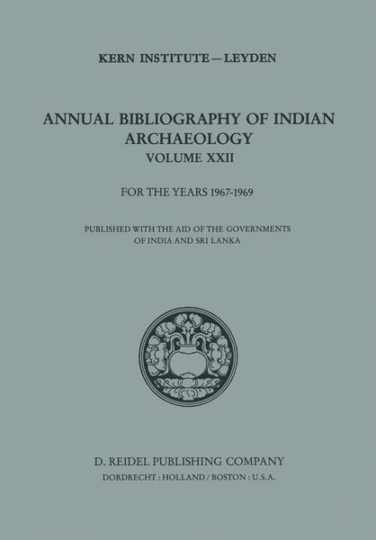 Produktbild: Annual Bibliography of Indian Archaeology