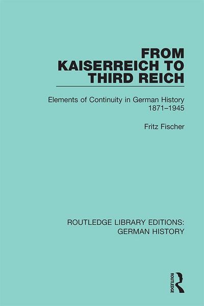 Produktbild: From Kaiserreich to Third Reich