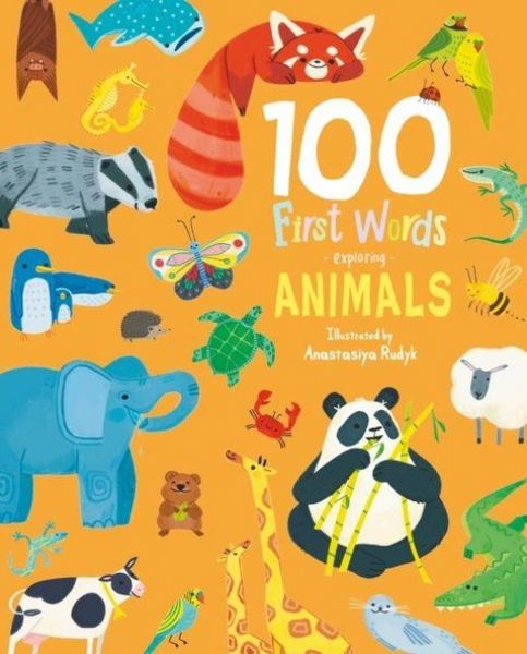 Produktbild: 100 First Words Exploring Animals (Cased)