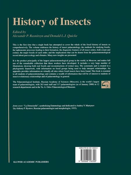 Produktbild: History of Insects