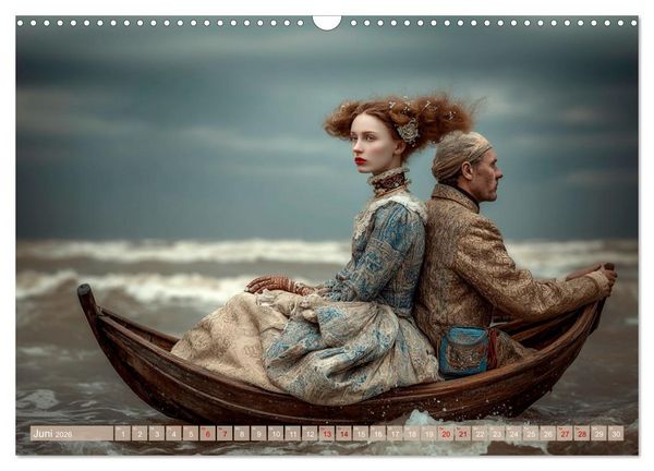 Produktbild: Seelenreise durch Wind und Wellen (Wandkalender 2026 DIN A3 quer), CALVENDO Monatskalender