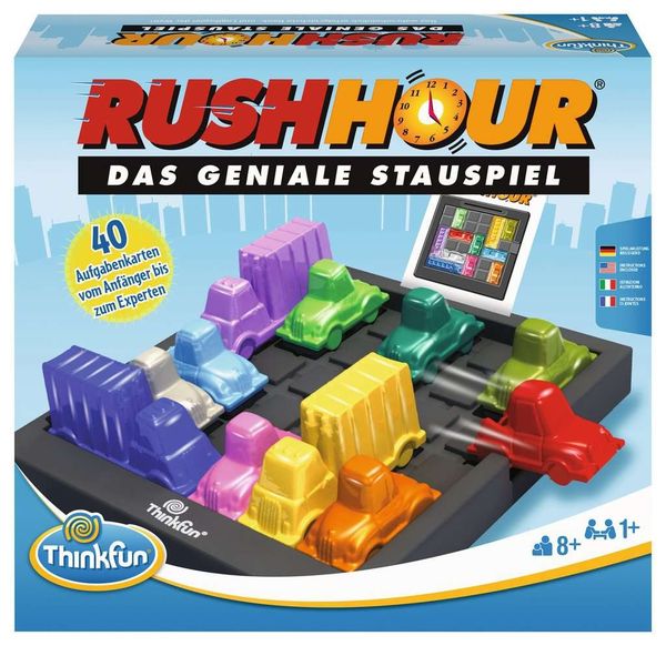 ThinkFun - Rush Hour - Das geniale Stauspiel