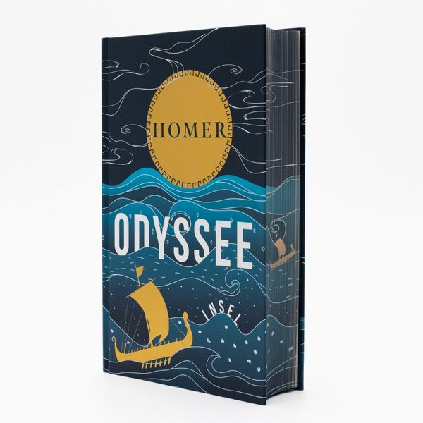 Produktbild: Die Odyssee. Schmuckausgabe mit Motiv-Farbschnitt