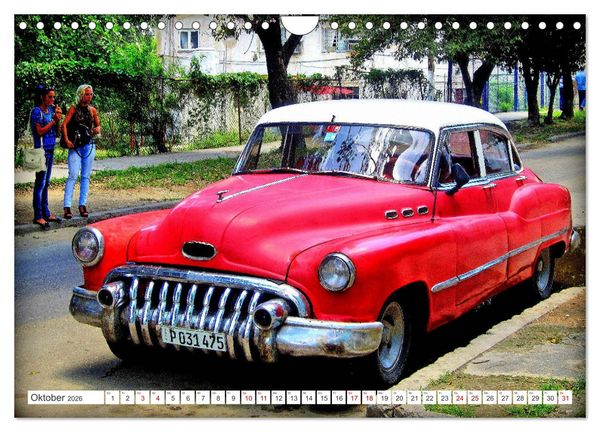 Produktbild: AMERICAN CAR 1950 (Wandkalender 2026 DIN A4 quer), CALVENDO Monatskalender