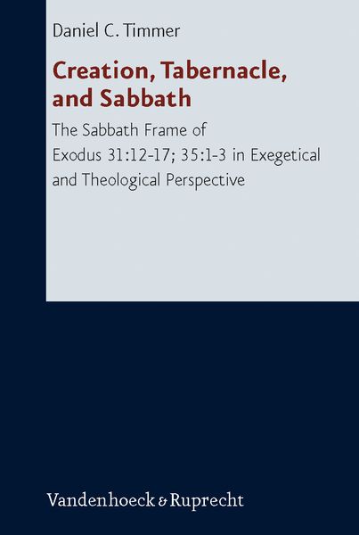 Produktbild: Creation, Tabernacle, and Sabbath