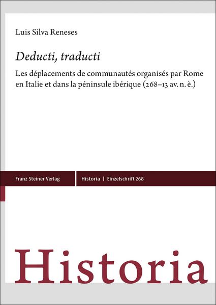 Produktbild: &bdquo;Deducti, traducti&ldquo;