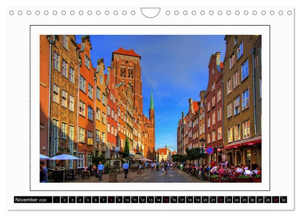 Produktbild: Danzig Gdansk (Wandkalender 2026 DIN A4 quer), CALVENDO Monatskalender