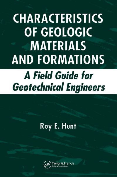 Produktbild: Characteristics of Geologic Materials and Formations
