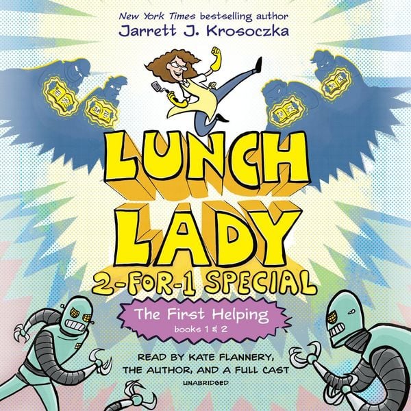 Produktbild: The First Helping (Lunch Lady Books 1 & 2): The Cyborg Substitute and the League of Librarians