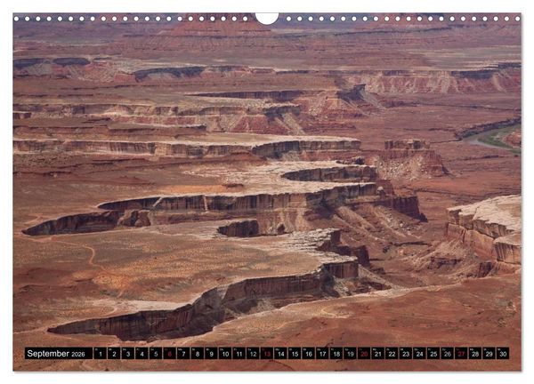 Produktbild: Blickpunkte der USA (Wandkalender 2026 DIN A3 quer), CALVENDO Monatskalender