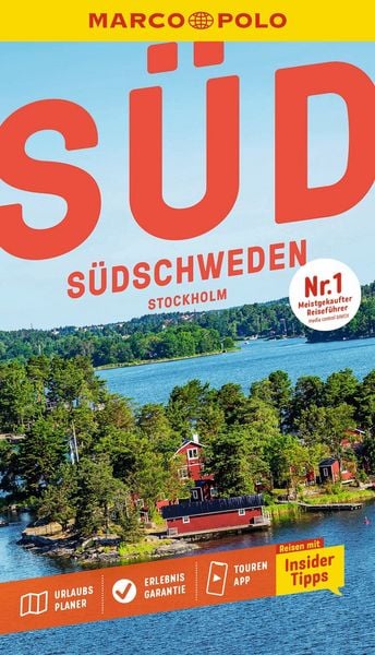 MARCO POLO Reiseführer Südschweden, Stockholm, Taschenbuch von Tatjana Reiff, MairDuMont, 9783829741590