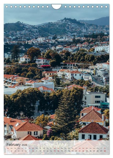 Produktbild: The Flower Island Madeira (Wall Calendar 2026 DIN A4 portrait), CALVENDO 12 Month Wall Calendar