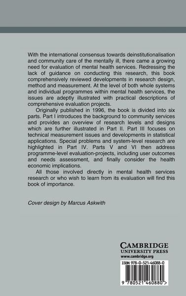 Produktbild: Mental Health Service Evaluation