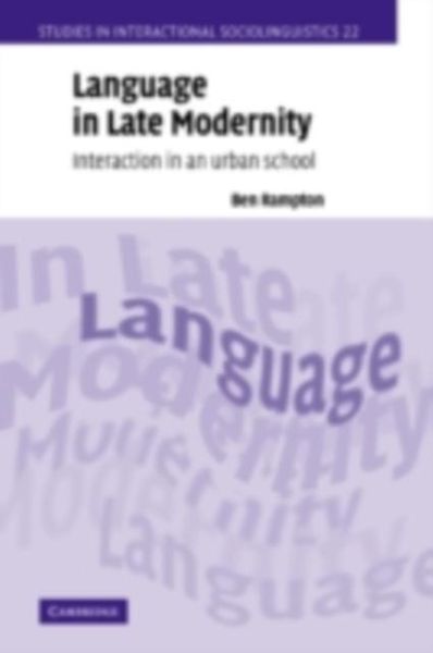 Produktbild: Language in Late Modernity