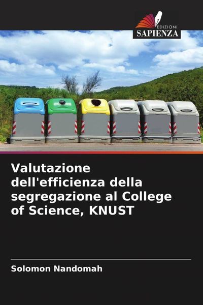 Produktbild: Valutazione dell'efficienza della segregazione al College of Science, KNUST