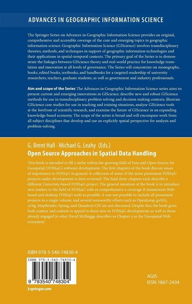 Produktbild: Open Source Approaches in Spatial Data Handling