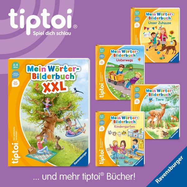 Produktbild: tiptoi&reg; Mein W&ouml;rter-Bilderbuch - Tiere