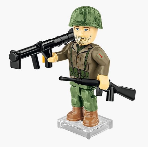 Produktbild: Cobi Historical Collection 2058A - D-Day 6 Jun 1944, 33 Klemmbausteine, 3er Set Spielfiguren