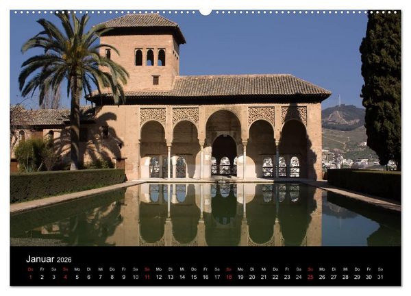 Produktbild: Andalusien (hochwertiger Premium Wandkalender 2026 DIN A2 quer), Kunstdruck in Hochglanz