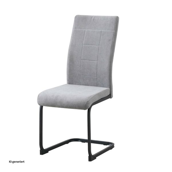 Produktbild: HTI-Living Schwingstuhl 4er-Set Grau LennyP Schwingstuhl 4er-Set Grau LennyP