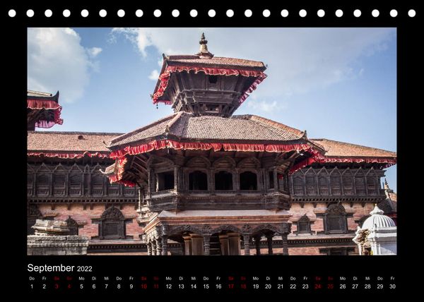 Produktbild: Mystisches Nepal - Am Fu&szlig;e des Himalaya (Tischkalender 2022 DIN A5 quer)
