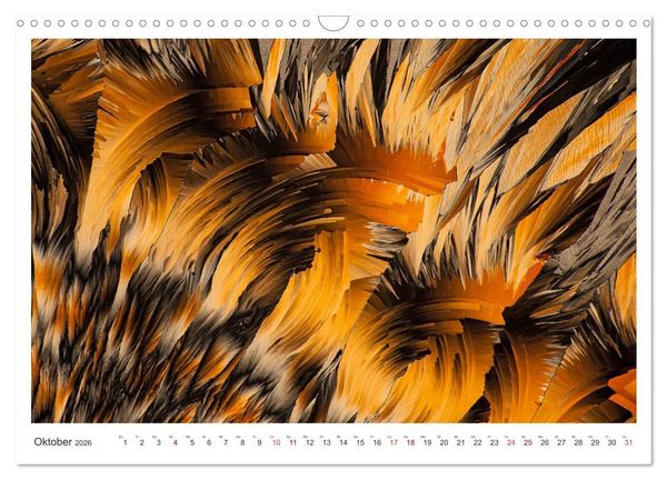 Produktbild: Fantastische Welten Mikrokristalle (Wandkalender 2026 DIN A3 quer), CALVENDO Monatskalender