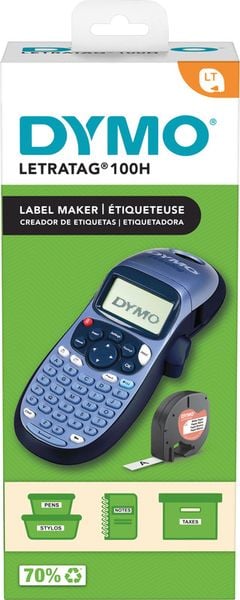 DYMO Letratag LT-100H Label Maker with White Paper Cartridge