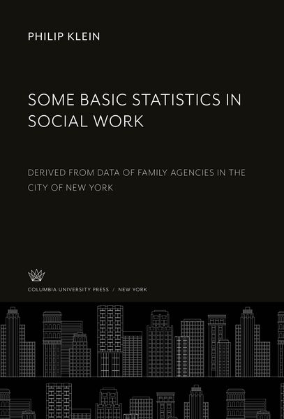 Produktbild: Some Basic Statistics in Social Work