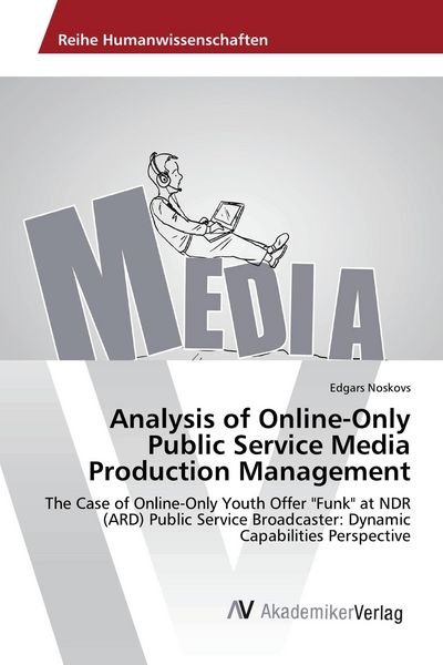 Produktbild: Analysis of Online-Only Public Service Media Production Management