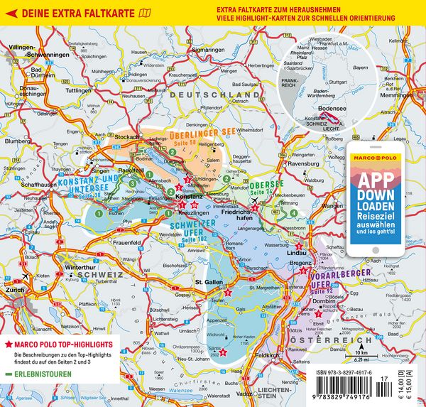 Produktbild: MARCO POLO Reisef&uuml;hrer Bodensee