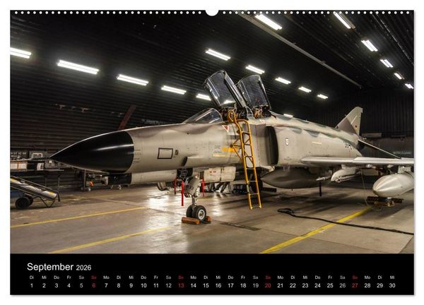 Produktbild: Phantoms bei der Luftwaffe (hochwertiger Premium Wandkalender 2026 DIN A2 quer), Kunstdruck in Hochglanz