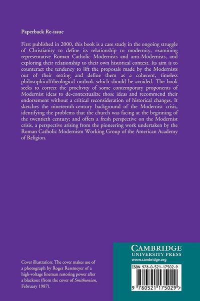 Produktbild: Catholicism Contending with Modernity