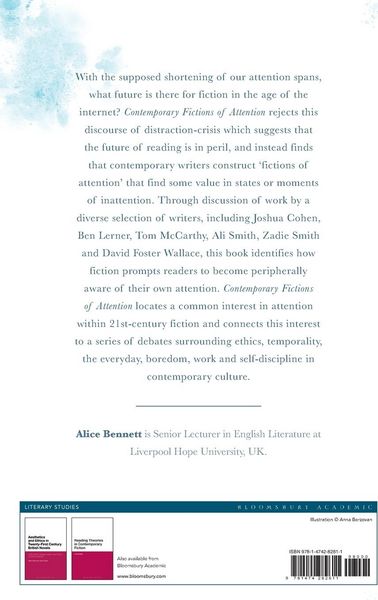 Produktbild: Contemporary Fictions of Attention