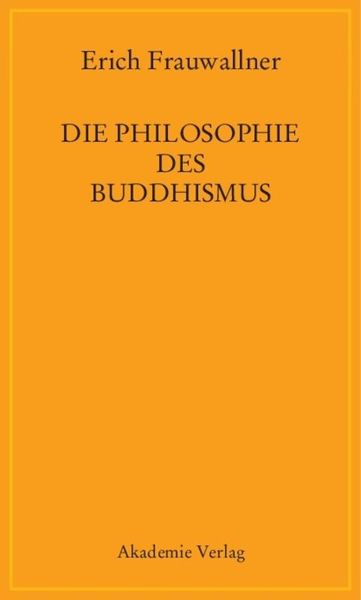 Produktbild: Die Philosophie des Buddhismus