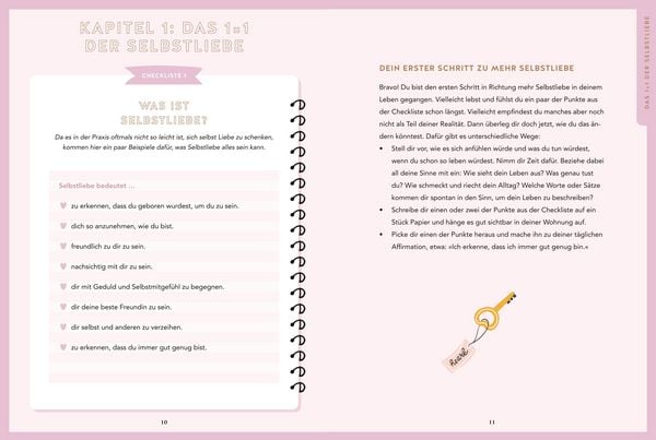 Produktbild: Selbstliebe in 50 Checklisten
