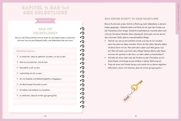Produktbild: Selbstliebe in 50 Checklisten