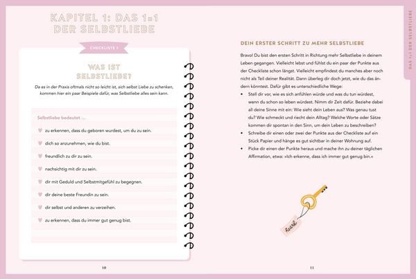 Produktbild: Selbstliebe in 50 Checklisten