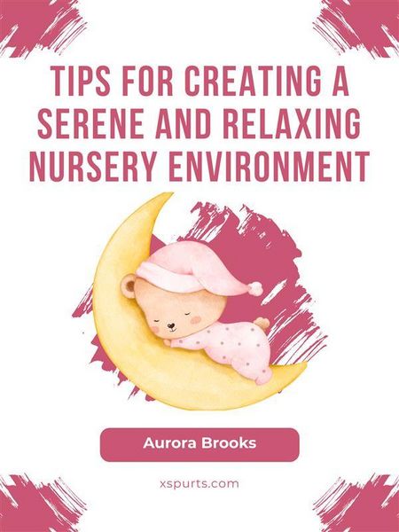 Produktbild: Tips for Creating a Serene and Relaxing Nursery Environment
