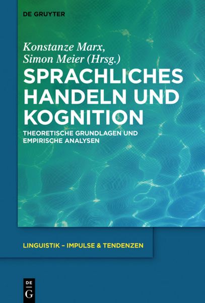 Produktbild: Sprachliches Handeln und Kognition
