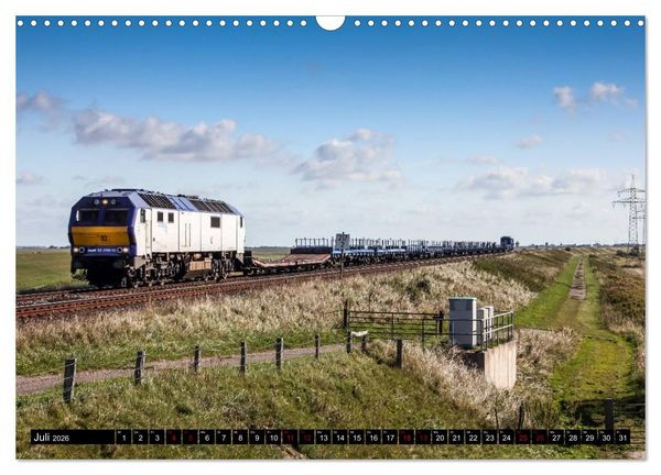 Produktbild: Die Marschbahn (Wandkalender 2026 DIN A3 quer), CALVENDO Monatskalender