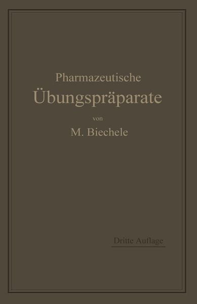 Produktbild: Pharmazeutische &Uuml;bungspr&auml;parate