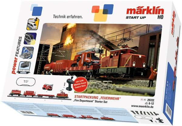 Märklin - Märklin Start up - Startpackung Feuerwehr