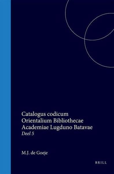 Produktbild: Catalogus Codicum Orientalium Bibliothecae Academiae Lugduno Batavae