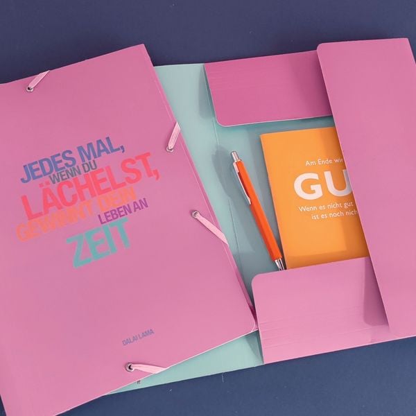 Produktbild: Sammelmappe de Luxe Dalai Lama, L&auml;chelst