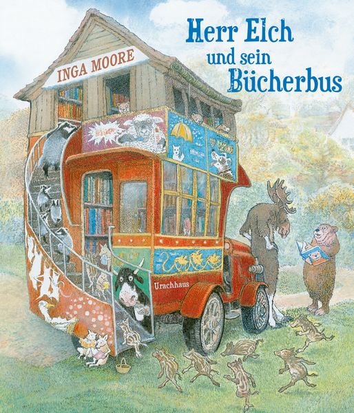 Produktbild: Herr Elch und sein B&uuml;cherbus