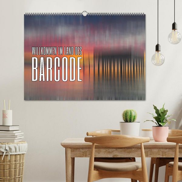 Produktbild: Willkommen im Land des Barcode (Wandkalender 2026 DIN A2 quer), CALVENDO Monatskalender