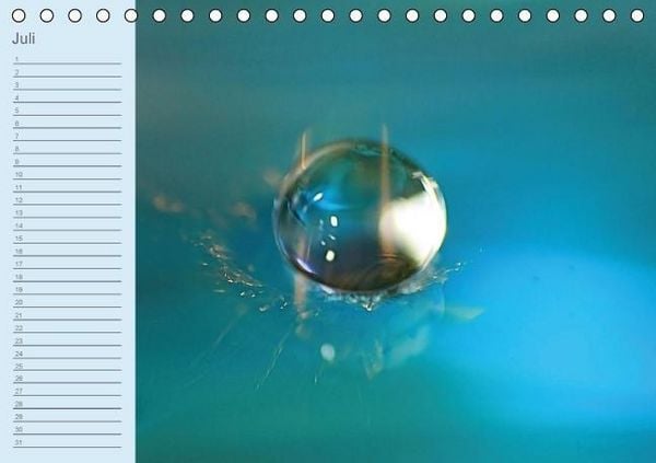 Produktbild: Geburtstagskalender "Wasser-Spiele" (Tischkalender immerw&auml;hrend DIN A5 quer)