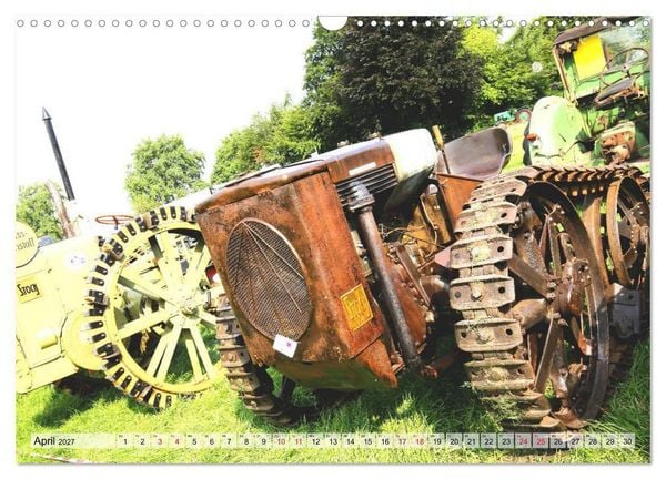 Produktbild: Historische Landmaschinen und Traktoren (Wandkalender 2027 DIN A3 quer), CALVENDO Monatskalender